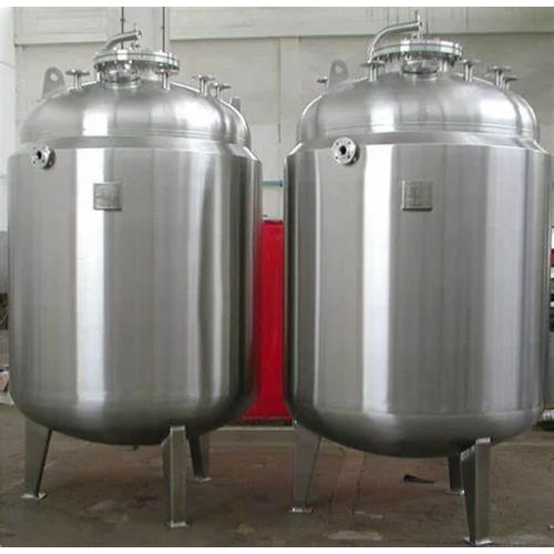 500L Ss Pharmaceutical Vessel Tank - Color: Grey