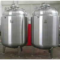 500L SS Pharmaceutical Vessel Tank