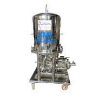 Zero Hold Up Sparkler Filter Press Machine - Color: Silver