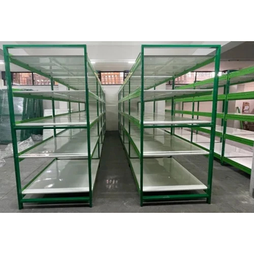 MS Pallet Storage Rack - Mild Steel, 500 kg/day Capacity | Rust-Proof, Heavy-Duty, Easy to Install and Maintain Storage Solution