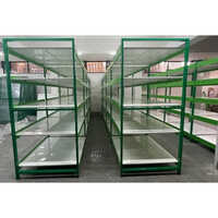 Ms Pallet Storage Rack - Mild Steel, 500 Kg/day Capacity | Rust-proof, Heavy-duty, Easy To Install And Maintain Storage Solution