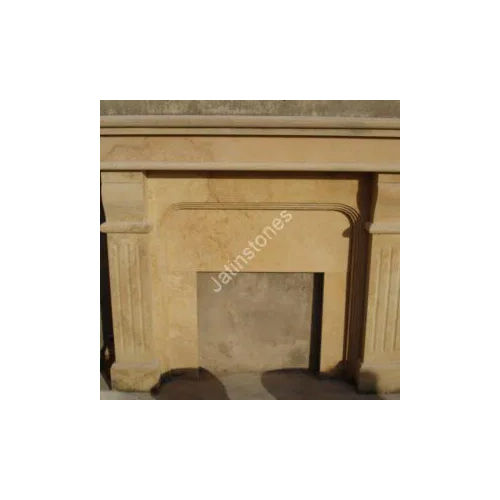 Stone Fireplace - Natural Stone Type: Sandstone