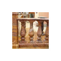 Stone Railing - Stone Material, Customized Size | High Quality, Elegant Finishing For Industrial Use