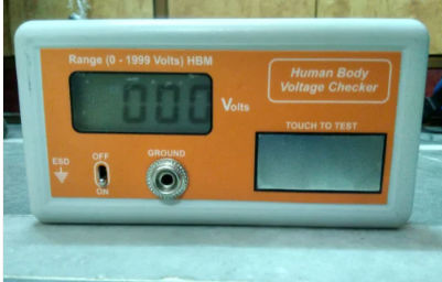 Human Body Voltage Checker