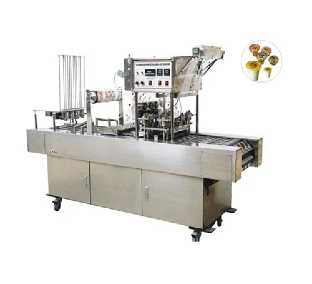 Lassi Cup Filling & Sealing MachineBg-32A