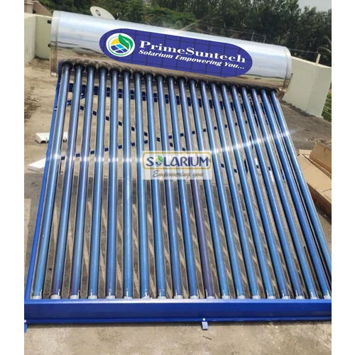 Prime Suntech Gi Solar Water Heater With Ss Tank - Capacity: 100 Liter/Day