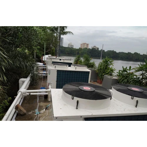 95Kw Swimming Pool Heat Pumps - Color: Black