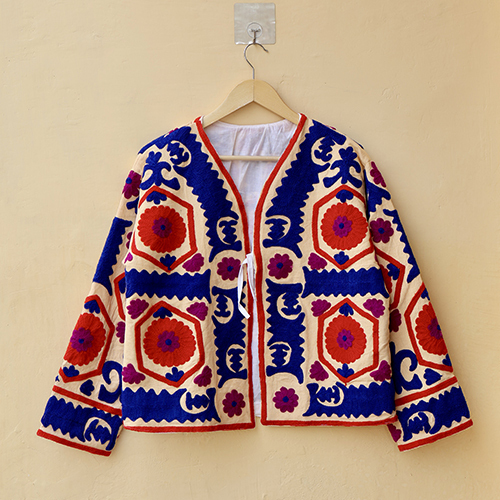 Unique Style Artisan Made Jacket - Bust Size: Requirement Based Perch