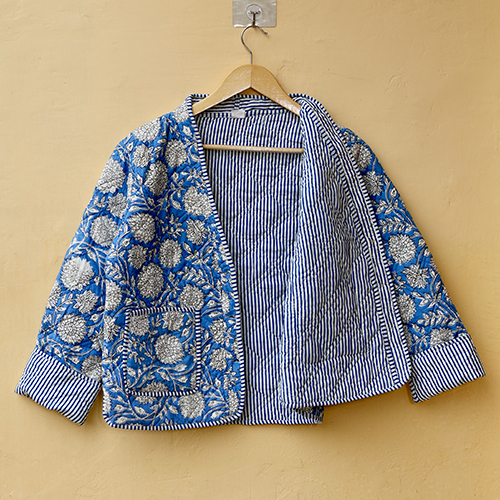 Floral Indian Womens Boho Jacket