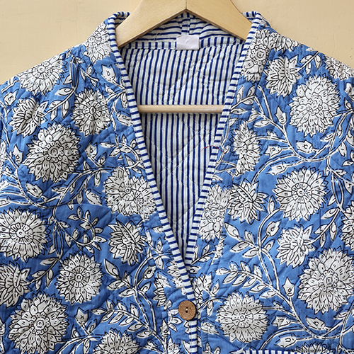 Floral Indian Womens Boho Jacket