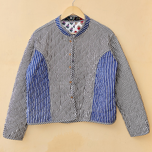 Cotton Handcrafted Kantha Jacket