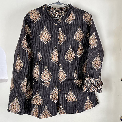 Reversible Hand Block Printed Jacket