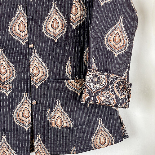 Reversible Hand Block Printed Jacket