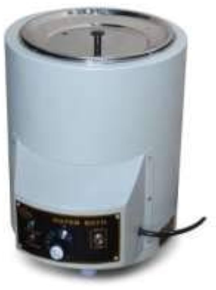 Cylindrical Water Bath Single walled  20 cm dia x 15 cms height  1000 watts