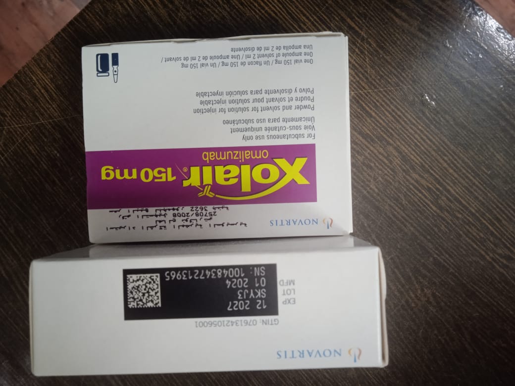 Xolair 150Mg (Omalizumab)