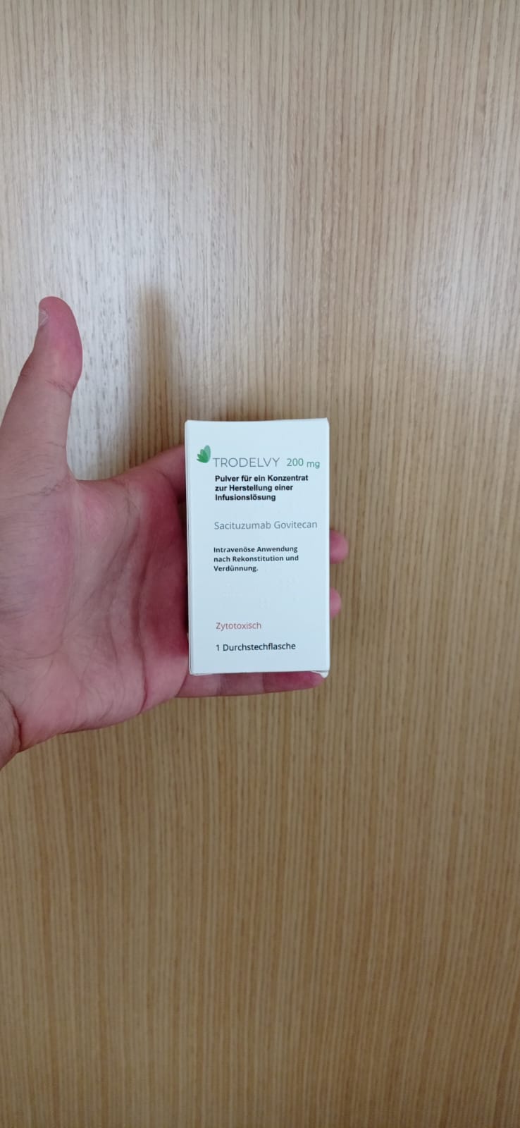 Trodelvy - 200mg Sacituzumab Govitecan-hziy Injection | Liquid Formulation Dosage As Suggested Store In Cool Or Dry Place