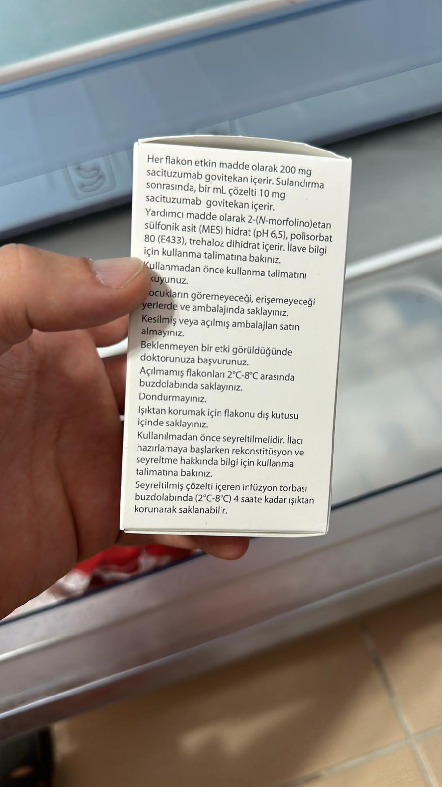 Trodelvy - 200mg Sacituzumab Govitecan-hziy Injection | Liquid Formulation Dosage As Suggested Store In Cool Or Dry Place
