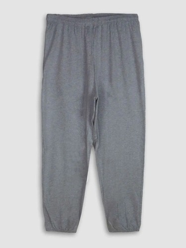 Mens Lounge Grey Melange Track Pant