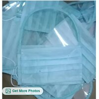 Face Mask 3 Ply With Eye Shield - Features: Good Quality