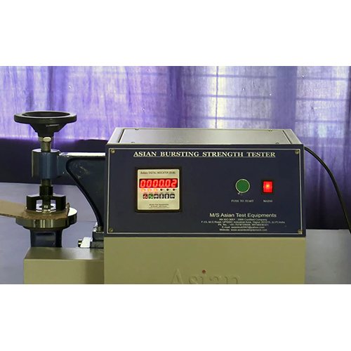 Pouch Burst Tester - Application: Industrial