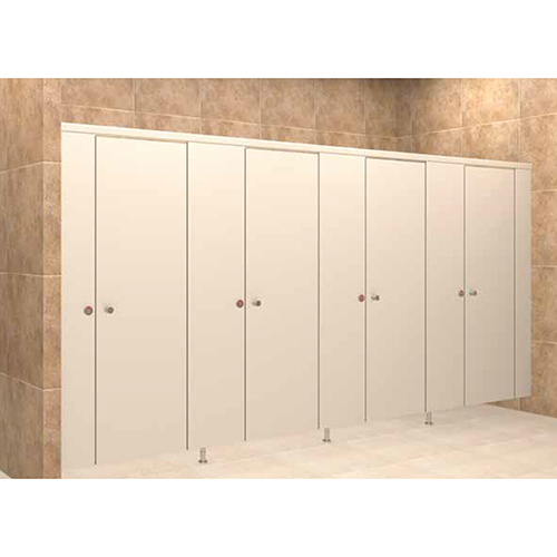 Centre Leg Rebate Toilet Cubicles