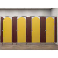 High School Toilet Cubicles - Door Type: Hpl Board