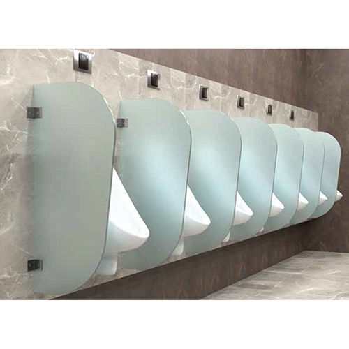 12Mm Toughened Glass Urinal Partition - Thickness: 12 Millimeter (Mm)