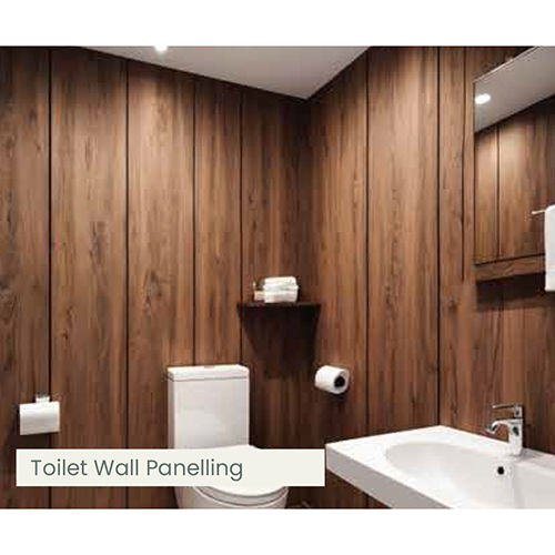 Wooden Toilet Wall Panelling