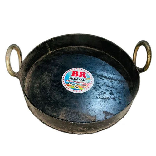 15 Inch Iron Jalebi Kadai - Material: Metal