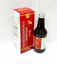Ferric Ammonium Citrate - 160mg + Cyanocobalamin 7.5mcg + Folic Acid 0.5mg + Cupric Sulphate - 30mcg + Manganese Sulphate 30mcg (syrup) - Dosage Form: Syrup Form
