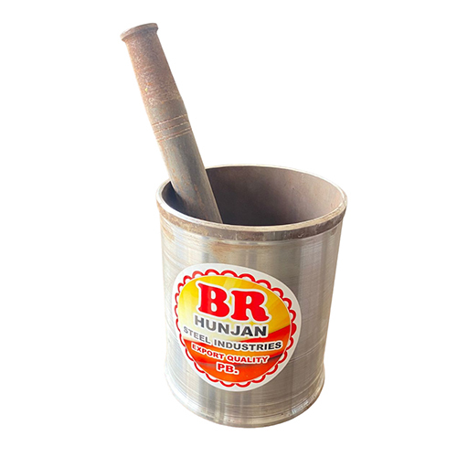 Stainless Steel Round Silver Khalbatta