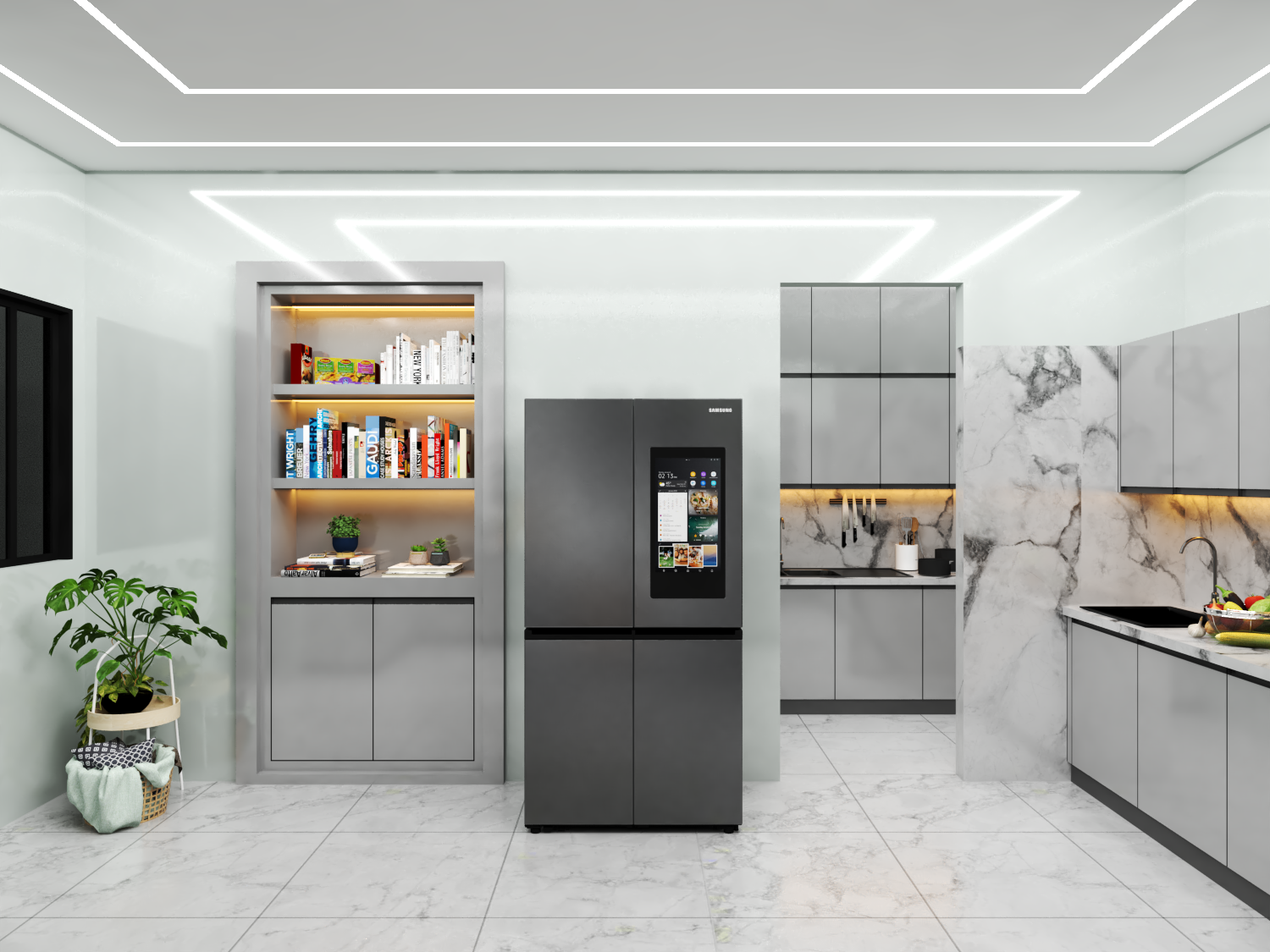 Stainless Steel Modular Kitchen Modular Kitchen - Color: Customizable