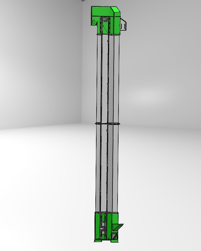 4-5 Ton Bucket Elevator Application: Commercial