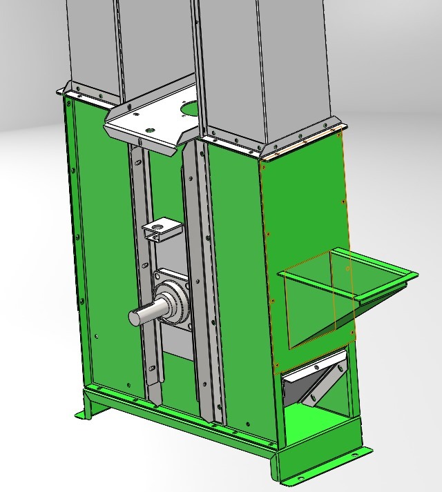 4-5 Ton Bucket Elevator Application: Commercial