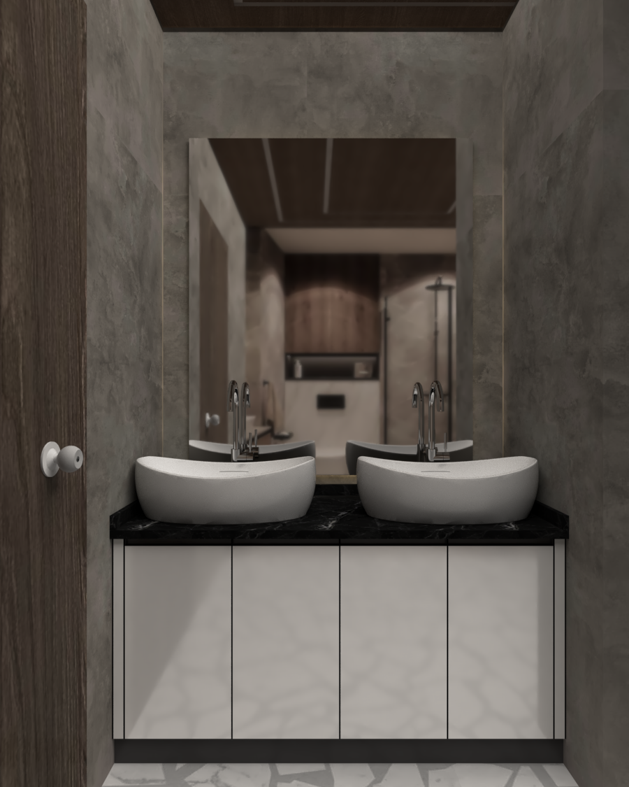 Customized Bathroom Vanity - Color: Customizable