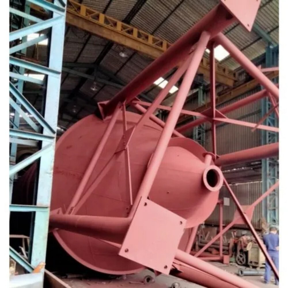 Industrial Fly Ash Storage Silo - Capacity: 50 Ton Tons/Year