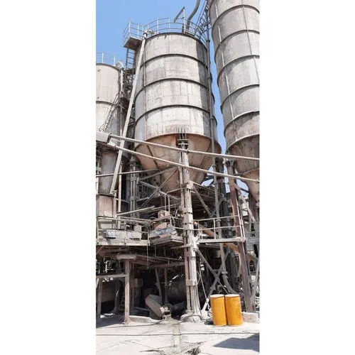 Stainless Steel Cement Silo - Capacity: 2500 Litre Ltr