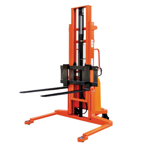 Wide Leg Span Semi Electric Stackers