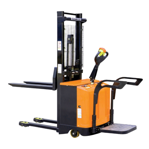 Single Frame Stand-On Type Fully Electric Stackers - Attributes: Strong