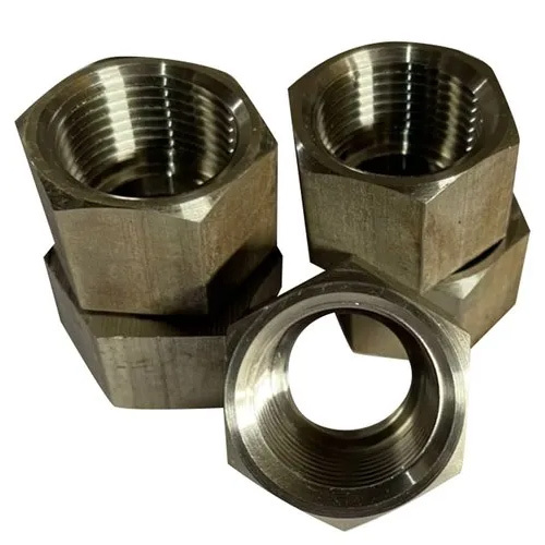 Stainless Steel Heavy Hex Nut - Color: Silver