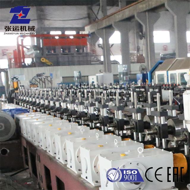 Guide Rail Production Processing Line - Steel Material, Standard Size, Silver Color | New Industrial Equipment With 1 Year Warranty