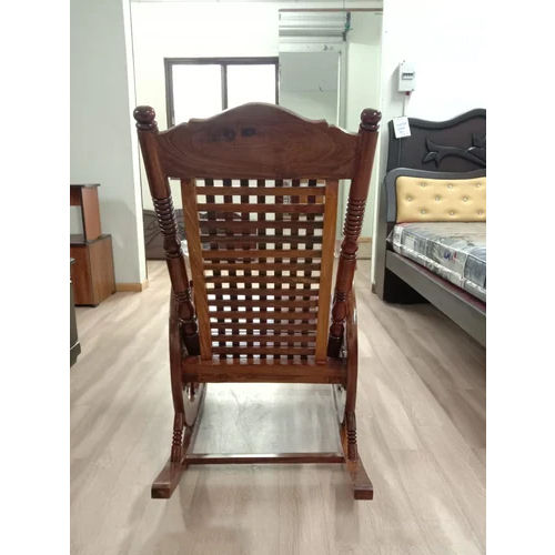 Hardwood Rocking Chair - Color: Brown