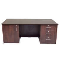 Brown Wooden Reception Table - Dimension (l*w*h): 2x4x3. Foot (ft)
