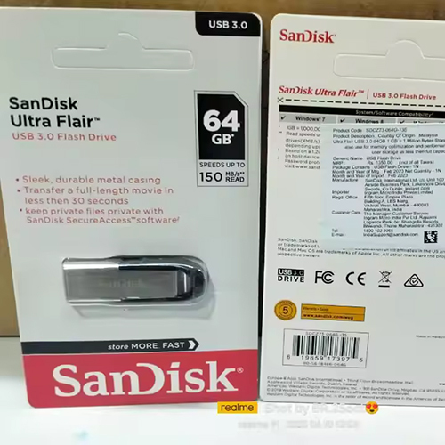 64GB Sandisk USB Pen Drive