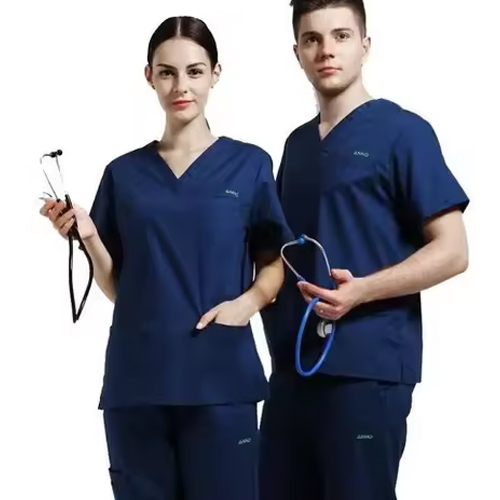 Hospital Cotton Staff Uniform - Gender: Unisex