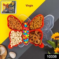 5 Compartment Multipurpose Butterfly Plastic Trays