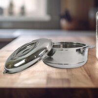 Royal Unique Hot Pot Stainless Steel Insulated Serving Casserole with Lids