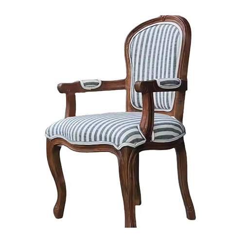 Solid Wooden And Colonial Finish Dining Chair - Color: As Per Requirement