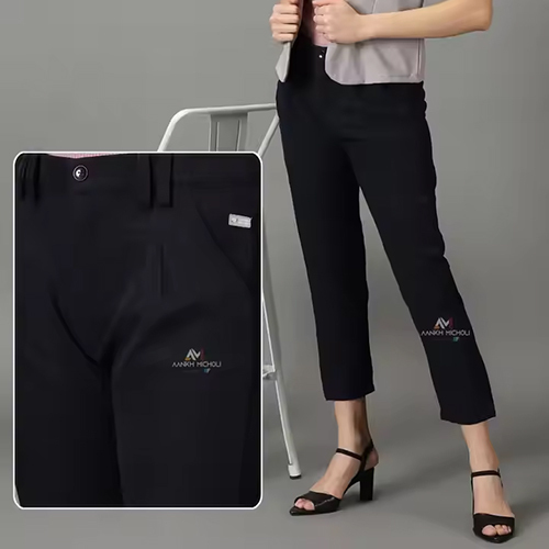 Women Full Length Slim Pant For Office