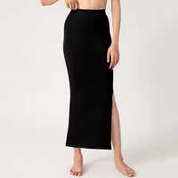 Ladies Black Lightweight and Comfortable Saree Petticoat